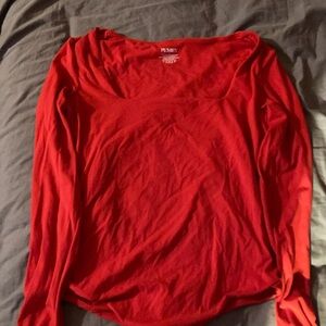 Red bodysuit
